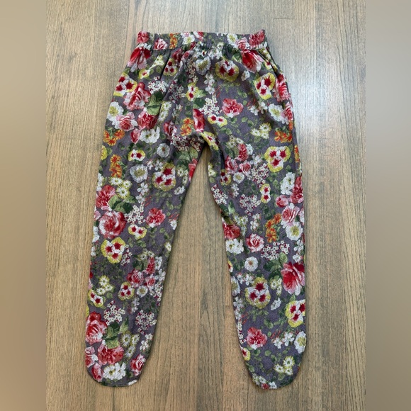 Anthropologie La Vi by Sam & Lavi Floral Print Tapered Pants-Size Medium - Picture 2 of 7